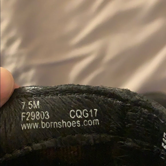 Born Black leather Booties - Picture 7 of 8